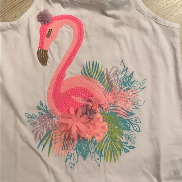 Tommy Bahama Other - Tommy Bahama girls flamingo tank NWOT Size:4T